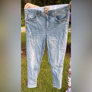 Democracy Faded Blue Denim Jeans